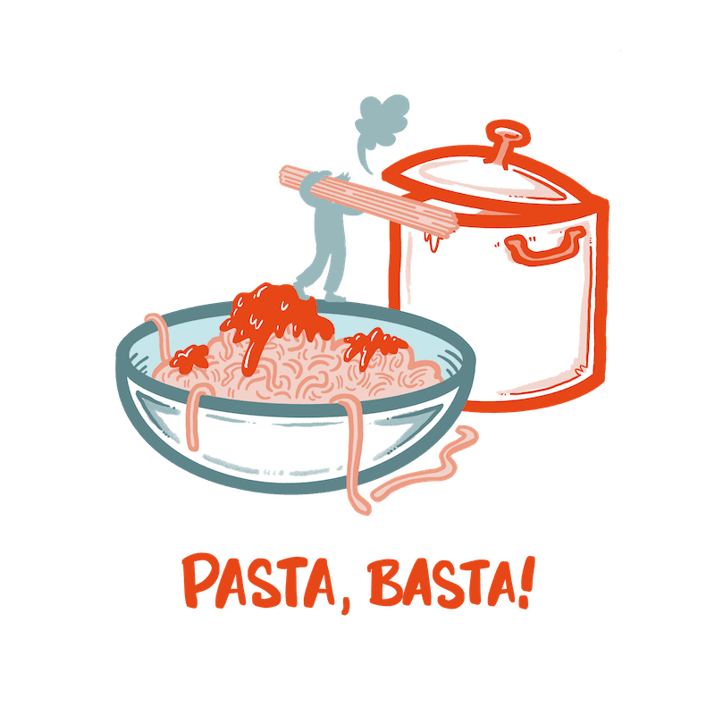 2.9 Pasta Basta Mit Text